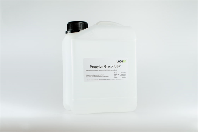 2,5 liter Propylen Glycol USP/EP
